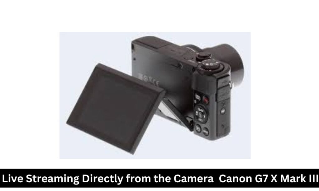 Canon G7 X Mark III video features